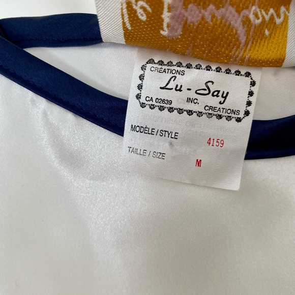 Vintage White Satin Slip - Picture 6 of 6